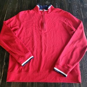 Brooks Brothers Sweater 1/4 Zip Long Sleeve Pullover Casual Mens Size M